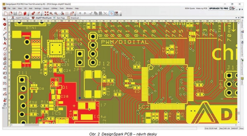 Nová verze návrhového programu DesignSpark PCB 1